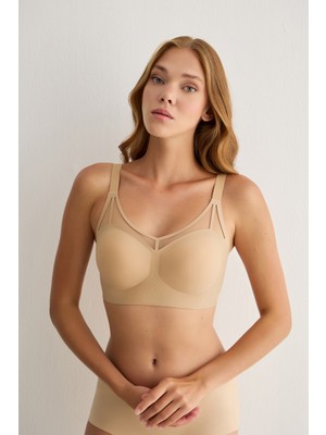 Balensiz Çıkarılabilir Pedli Dikişsiz Lazer Sütyen 2210