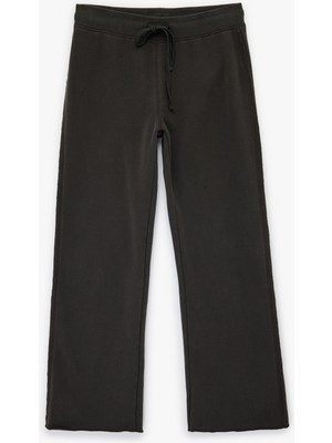 Koton Rahat Kalıp Cepli Beli Bağcıklı Uzun Eşofman Altı