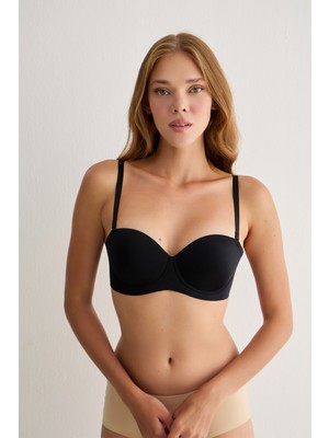 Balensiz Dolgulu Dikişsiz Straplez Lazer Sütyen 2202