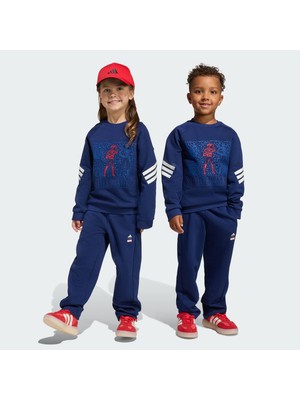 Adidas JZ3569 Lk Mrvl Sm Jog Unisex Çocuk Eşofman Takımı