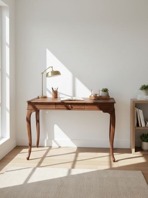 Gazzini Furniture Regnum Fransız Still Ahşap Çalışma Masası 70X110