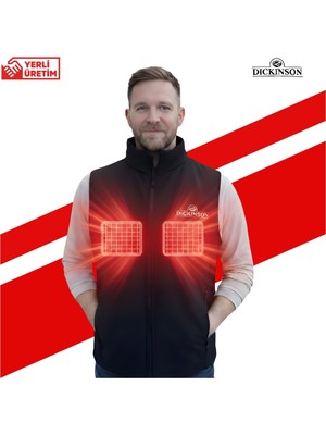 Dickinson Softshell Isıtmalı Yelek