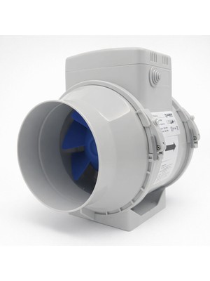 Blauberg Turbo 125 Plastik Karma Akışlı Kanal Fanı 345 M3H