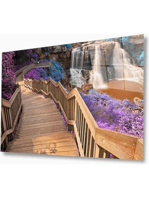 idealizbiz Doğa Cam Tablo 4mm Dayanıklı Temperli Cam