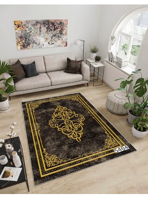 Dijidekor Shine M(25) Gold Saçaksız Mutfak Koridor Yolluk Salon Yatak Odası Halısı