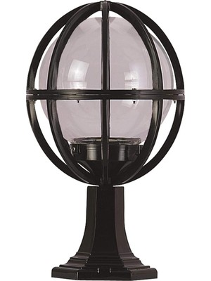 Braventa Collection Avonnı BSU-68080-M2-KOP Siyah Elektrostatik Toz Boyalı Dış Mekan Aydınlatma, E27, Aluminyum, Akrilik