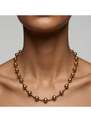 THEIA GemWorks Hedra — Hematit Taşlı Kolye