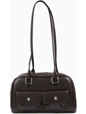 Tandi Bags Laeta Retro Baget Çantası Kahverengi