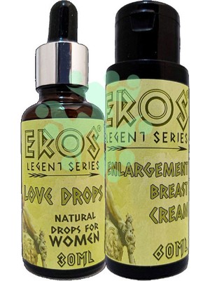 Eros Legent Göğüslerinizin Hacmine Bakım Kremi 60 ml  + Soğuk Kadınların Özel Zevklerdamlası