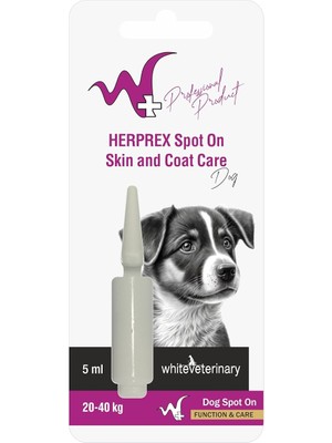 Hype Store Whiteveterinay Köpek Damlası Bit ve Pire 20-40KG 1ml