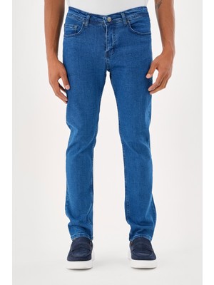 Black Lee Erkek Taşlamalı Slim Fit Likralı Jean Kot Pantolon