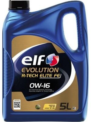 Elf Evolution R-Tech Elite Fe 0W-16 Motor Yağı 5 Litre