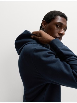 Marks & Spencer Pamuk Karışımlı Kapüşonlu Sweatshirt