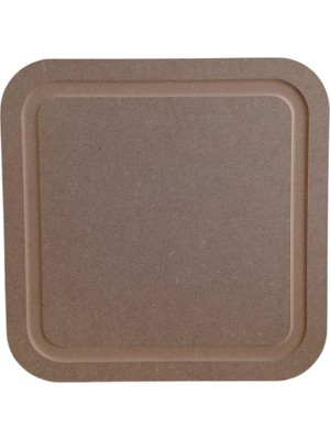 s.tkoleksiyonhobiantika Mdf Kare Supla, Tabak Altlığı - Sofra Aksesuarı