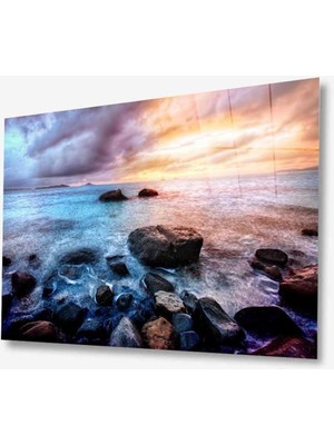 idealizbiz Doğa Cam Tablo 4mm Dayanıklı Temperli Cam