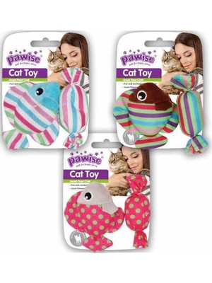 Hype Store Catnipli Balık ve Şeker Kedi Oyuncağı (2'li Paket)