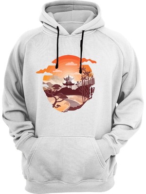 Widi Japon Evi Baskılı Sweatshirt