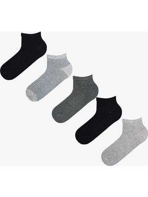 Penti Erkek Renkli Urban Mix 5'li Patik Çorap