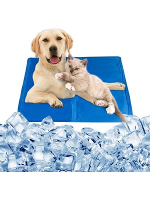 Hype Store Kedi ve Köpek Matı Soğuk Serinletici Kedi Minderi Evcil Hayvan Yatağı Uyku Matı (50 x 65 Cm)