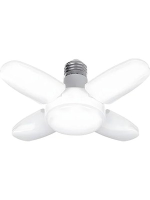 5li Paket Cata 30 Watt Beyaz Işık Pervane Ampul 3250 Lümen