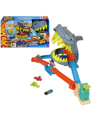JHL96 Hot Wheels City Köpekbalığı Sahil Savaşı Oyun Seti