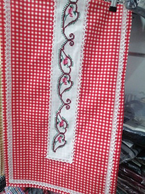 Ayzen Home Ayzen Ceyız El Işi Kanavıçe Detaylı Pitikare Runner