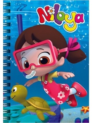 Keskin Color Niloya 80 Yaprak Çizgili A6 Not Defteri Spiralli Orjinal - 3 Adet