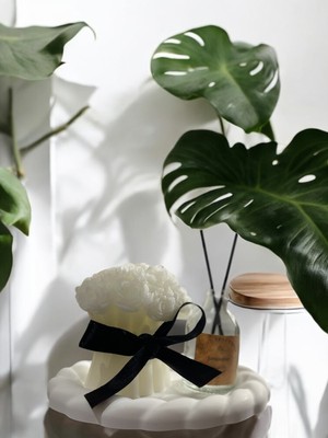 PremiumPort Renkli Çiçek Buket ve Oda Kokusu Seti, Anneler Günü Hediye Alternatifi