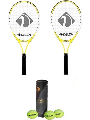 Feyza Design Çocuklar Için 19 Inç Tenis Raketi ve Çanta Seti + Toplar