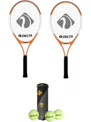 Feyza Design Çocuklar Için 23 Inç Tenis Raketi ve Top Seti, Çanta Hediye