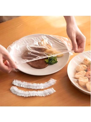 Karahanbey Lastikli Tencere ve Tabak Bonesi 100 Adet (20CM) - Lisinya