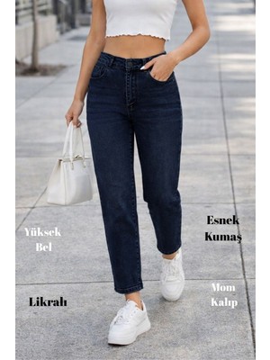 CEDY DENIM Kadın Yüksek Bel Soho Boyfriend Jean C599