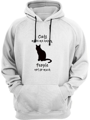 Widi Kedi Baskılı Sweatshirt