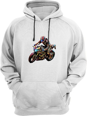 Widi Colourfull Motor Baskılı Sweat-Shirt