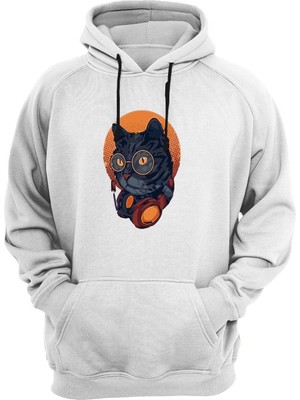 Widi Kedi Baskılı Sweatshirt