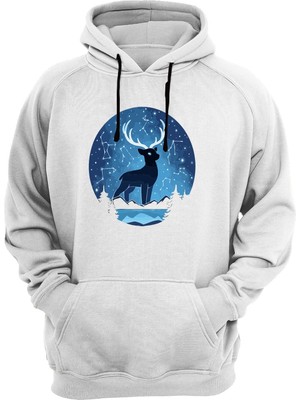 Widi Geyik Baskılı Sweatshirt