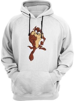 Widi Tazmanya Canavarı Baskılı Sweatshirt