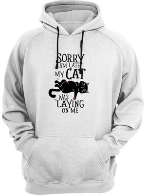 Widi Kedi Baskılı Sweatshirt