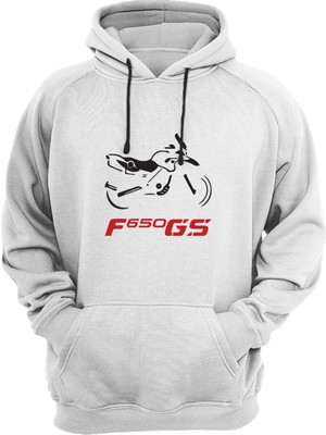 Widi F 650 Gs Baskılı Sweabeyaz T-Shirt