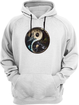 Widi Yinyang Baskılı Sweatshirt