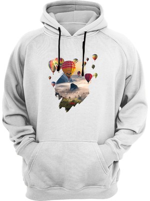 Widi Balon Baskılı Sweatshirt