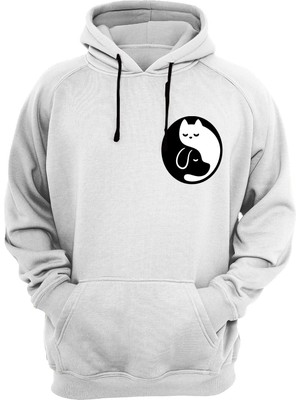 Widi Kedi Köpek Baskılı Sweatshirt