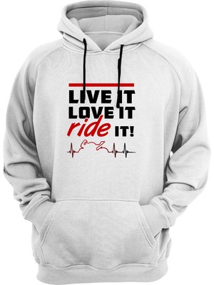 Widi Ride It Baskılı Sweatshirt