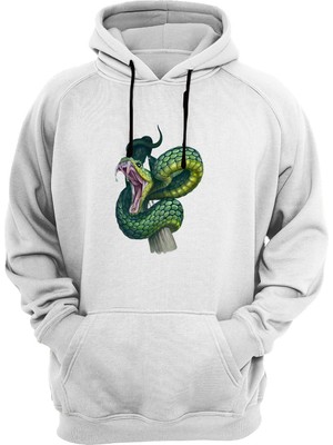 Widi Yılan Baskılı Sweatshirt