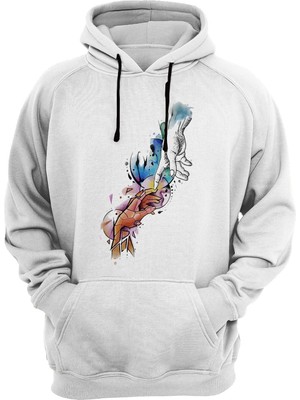 Widi El Baskılı Sweatshirt