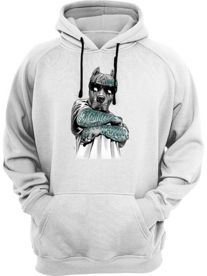 Widi Pitbul Baskılı Sweatshirt