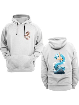 Widi Ejderha Baskılı Sweatshirt