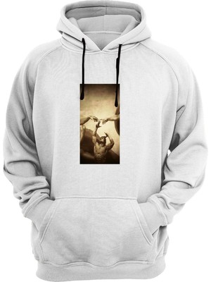 Widi Heykel Baskılı Sweatshirt
