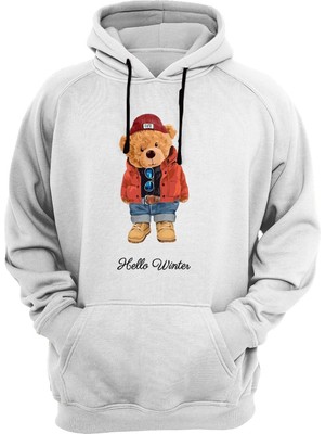 Widi Hello Winter Baskılı Sweatshirt