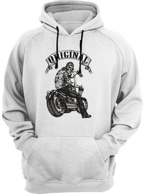 Widi Motor Baskılı Sweatshirt